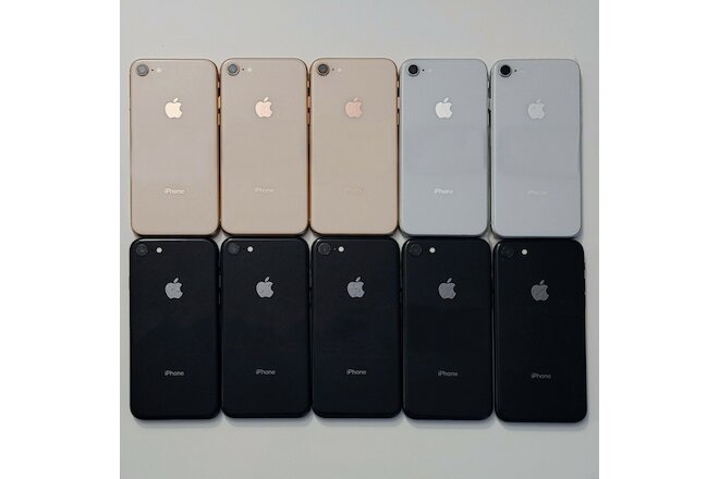 Lot of 10 Apple iPhone 8 64gb Unlocked
