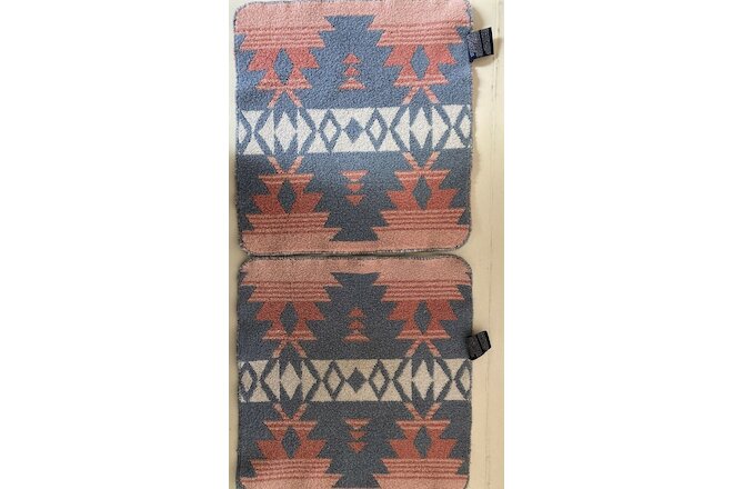 Vintage Ralph Lauren Southwest Tribal Print Wash Cloths X2