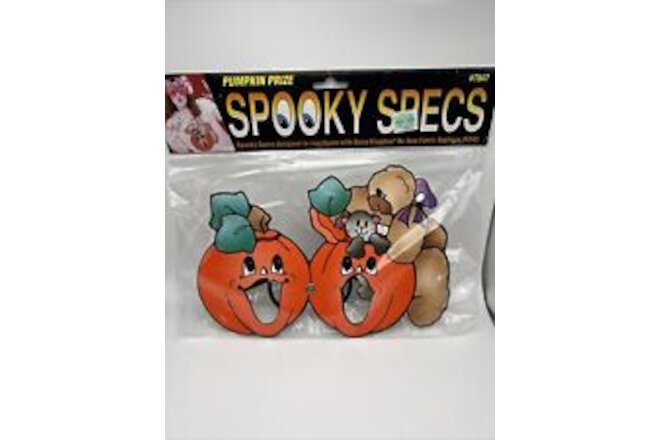 Daisy Kingdom Halloween Spooky Specs Pumpkin Glasses Jack O Lantern & Teddy Bear
