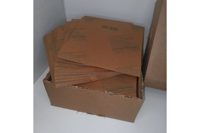 Lot of 25 VCI Paper 8"x8" Rust Prevention Storage Wrap Daubert Cromwell VW 35D