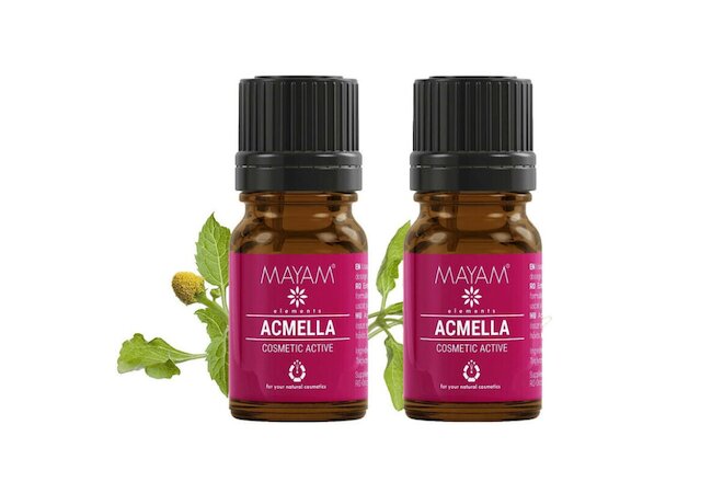 Acmella Oleracea Organic Extract Spilanthes Paracress Anti-Age Anti-Wrinkle 10ml