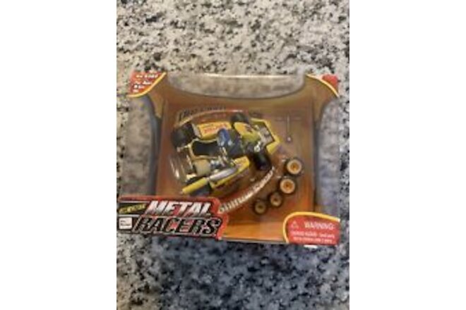 NEW Toy Things Die Cast Metal Racers Shifter Cart #40 Yellow Birel Wiseco Kart