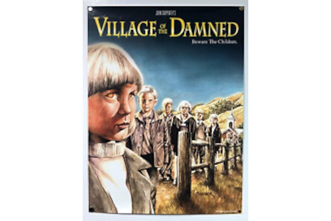 Scream Shout Factory 18x24 Village of the Damned Collectors Edition Movie Poster
