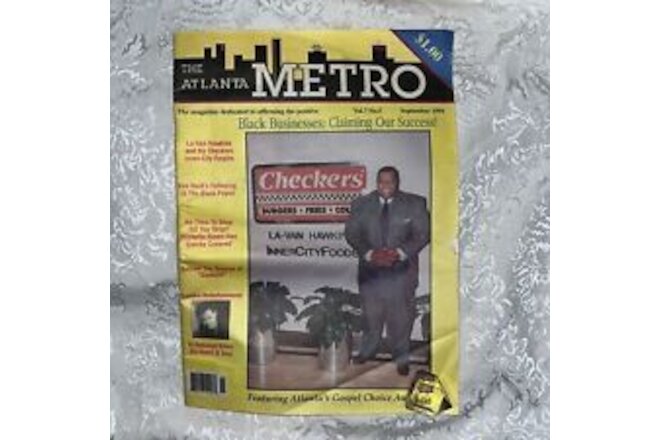 Collectible Vintage 1994 The Atlanta Metro.
