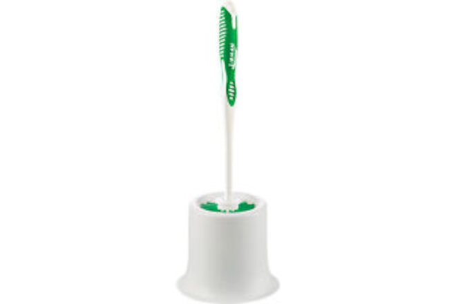 Libman Round Toilet Bowl Brush with Open Caddy, 15in.L, Model# 34