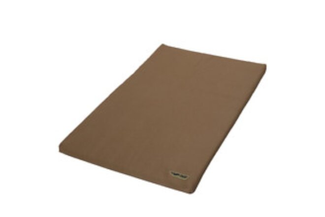 Banded, Reversible Kennel Pad-Marsh Brown-XL