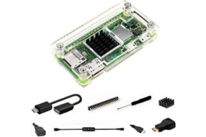 Raspberry Pi Zero 2 W Case Kit with Raspberry Pi Zero 2 W Case Power Supply