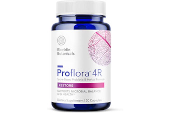Proflora 4R Spore Based Probiotic by Biocidin - Probiotic Supplement Quercetin