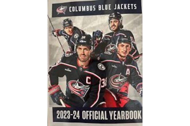2023 2024 COLUMBUS BLUE JACKETS OFFICIAL YEARBOOK NHL HOCKEY PROGRAM 128 PAGES