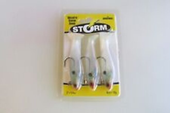 Drawer #10 Storm WildEye Swim Shad 3" Pearl Color New In Package