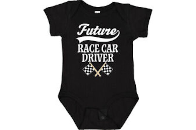 Inktastic Future Race Car Driver Racing Baby Bodysuit Racer Cute Childs Infant