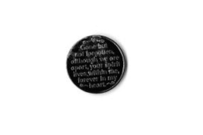 Double-Sided Pocket Token "In Loving Memory" Solid Pewter 1" Coin, Religious New