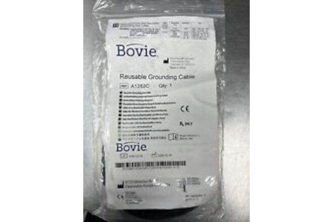 Bovie A1252C Return Electrode Cord