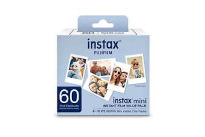 Brand New Instax Mini Instant Film, 60 Exposures, US