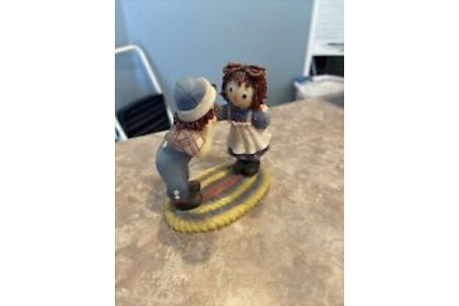 ENESCO RAGGEDY ANN AND ANDY - FRIENDS LIKE YOU ARE A SPECIAL TREAT - No Box