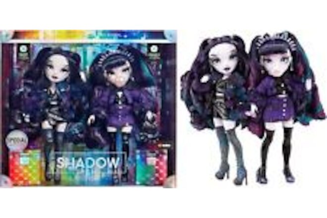 Rainbow High Shadow High Special Edition Twins Fashion Doll Playset Toy for Kids
