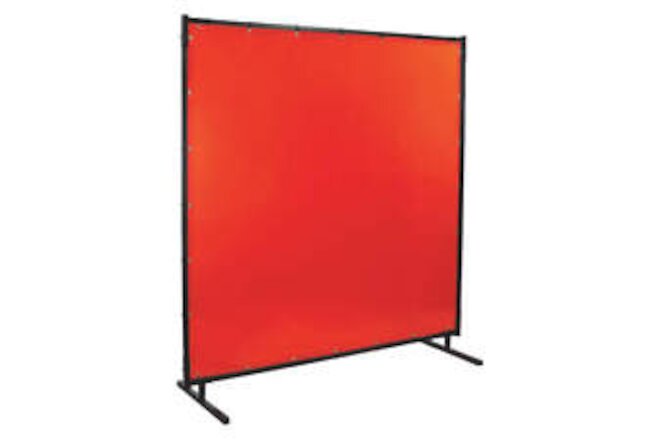 STEINER 538HD-4X6 Welding Screen, 4 ft H, 6 ft W, Orange