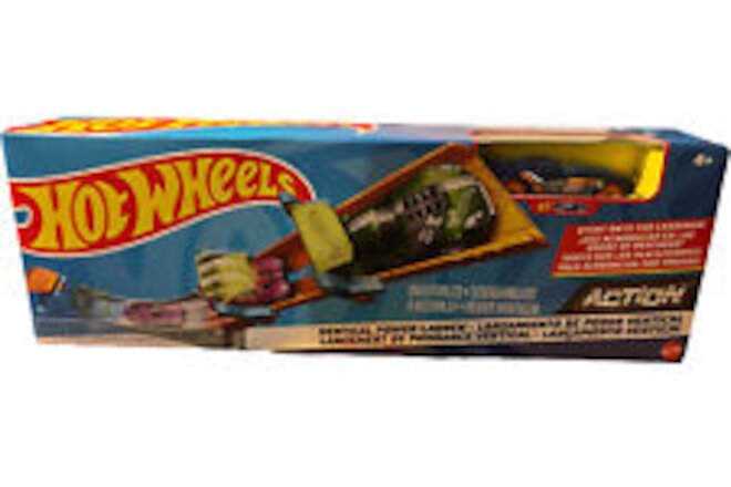 Hot Wheels Action Track Vertical Power Launch with Car NEW