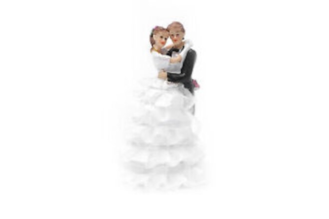 Wedding Statue Desktop Decor Adorable Resin Wedding Couple Doll Figurines