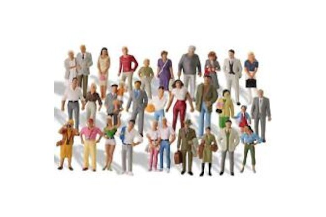 P4310 30 Pcs O Gauge Figures All Standing 143 O Scale Model Trains Passengers 3