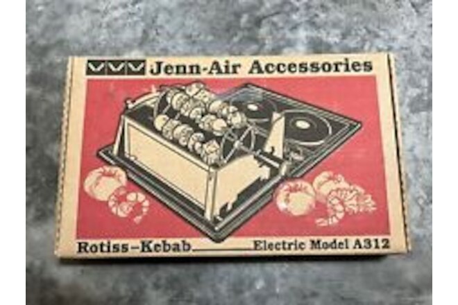 Jenn-Air Accessories Rotiss-Kebab Electric Model A312 Kebab Rotisserie