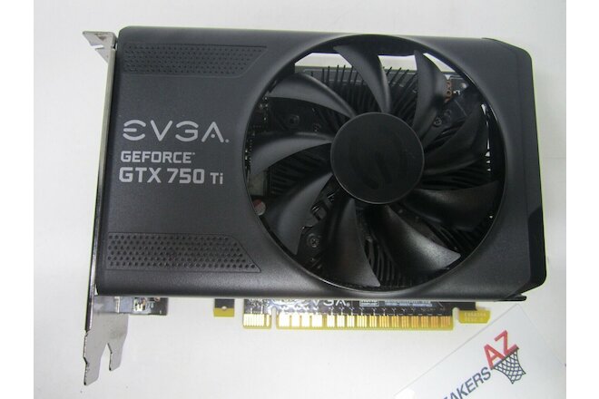 EVGA NVIDIA GeForce GTX 750 Ti 2GB GDDR5 02G-P4-3751-KR Tested Working