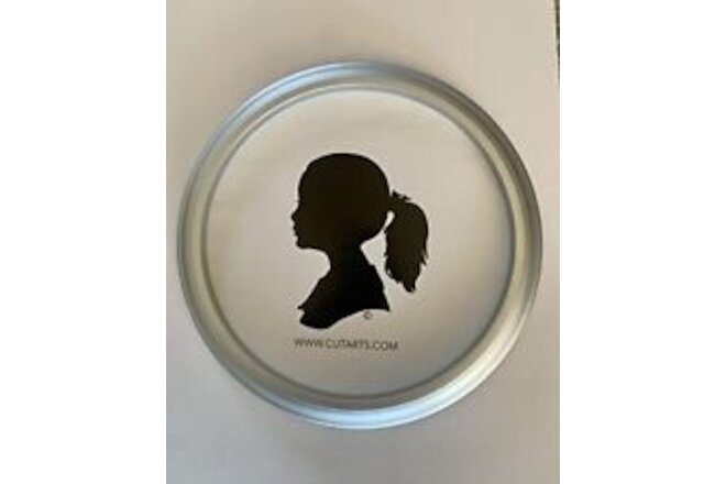 Round Silver 8" Picture Frame