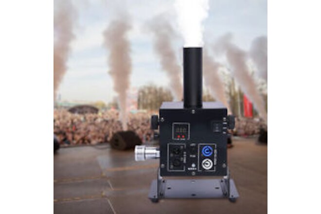 CO2 Cannon Fog Machine Fog Jet Machine Kit Air Column DMX for Party DJ Wedding