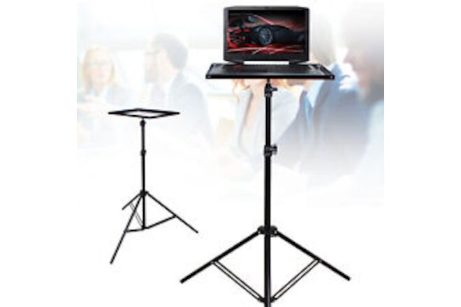 Laptop Projector Tripod Stand Adjustable 27" to 74" Notebook DJ Equipment Holder