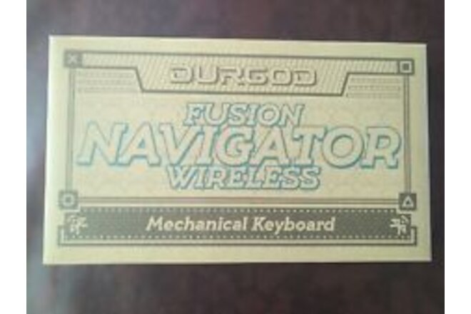Durgod Fusion Mechanical Keyboard | 65% Layout | Wireless 2.4 GHz, Bluetooth