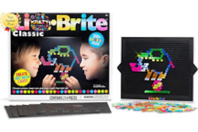 Light up your Creativity with Lite Brite Classic - The Perfect Retro Toy for Kid