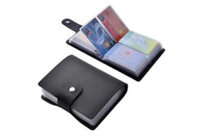 Credit Card Holder for Women or Men, Leather RFID Credit Card Protector with ...