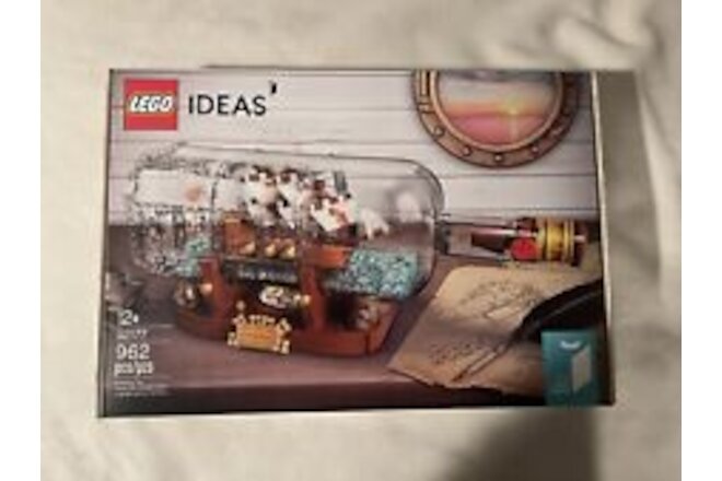 LEGO Ideas 92177 Ship In A Bottle NEW, Sealed RETIRED! Quick Shipping!