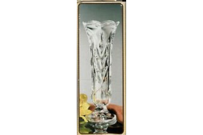 Borgonovo LINDA 20 Flower Vase Crystal [Made In Italy]