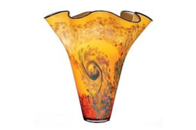 17''H Glass Vase - OK Lighting