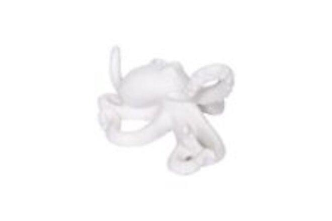 Decorative White Bisque Octopus