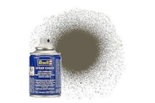 Revell-Germany 100ml Acrylic NATO Olive Mat Spray - Hobby and Model Acrylic