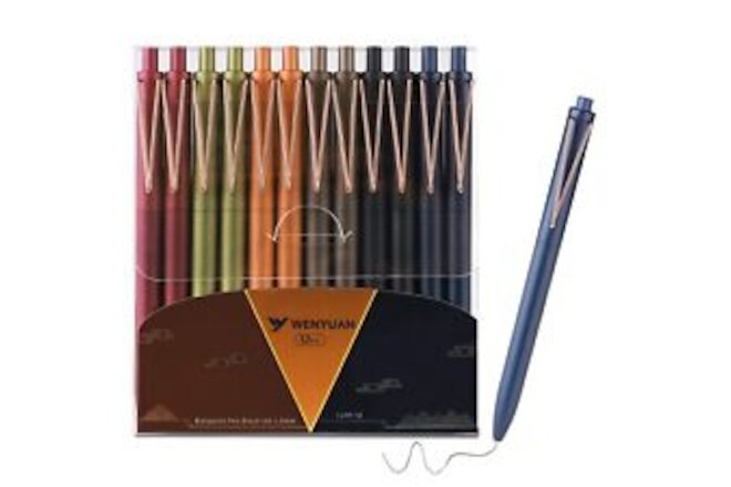 Black Pens, Fine Point Smooth Writing Pens, Ballpoint Pens for Journaling, Te...