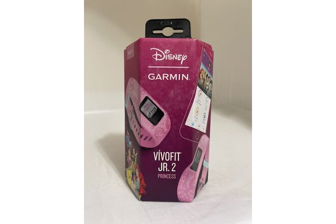 Garmin Vivofit Jr. 2 Disney Princess Kids Fitness Pink Activity Tracker 👸 NEW