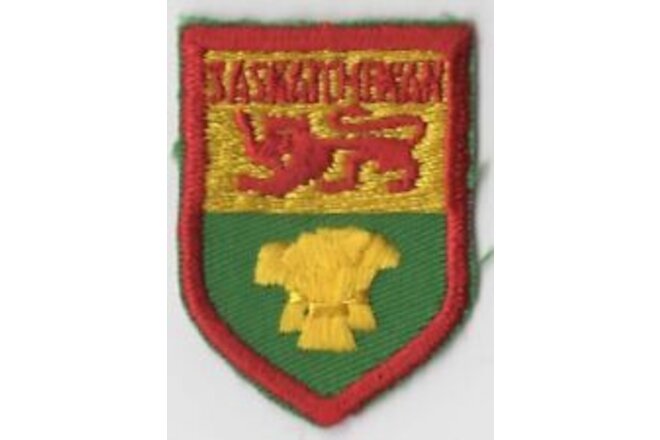 Scouting And Guiding In Saskatchewan Boy Scout Patch RED Bdr. [INT883]