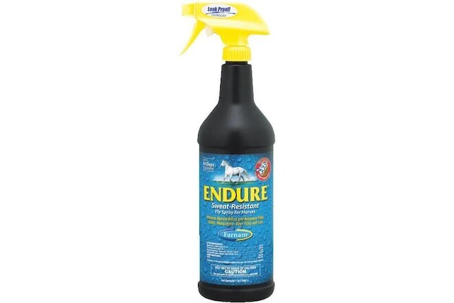 12 Pack Endure 32 Oz Horse Equine Wet Condition Fly Spray  3002431