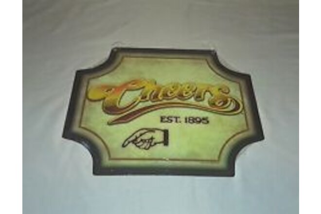 Cheers Television Show Metal Sign 13" x 10.5" [NEW]