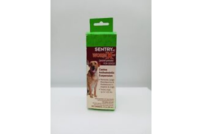 Sentry HC WormX DS Liquid Dog Wormer, 2 oz