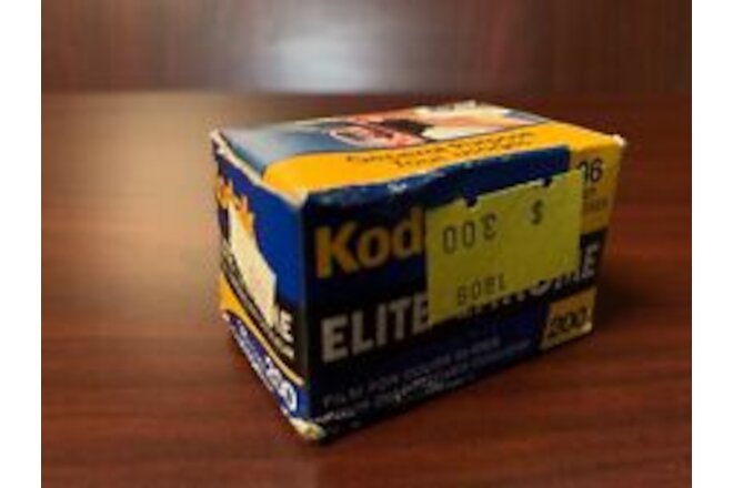 Kodak Elite Chrome 200 Film 35mm 36exp Expired 07/2005 Sealed Box