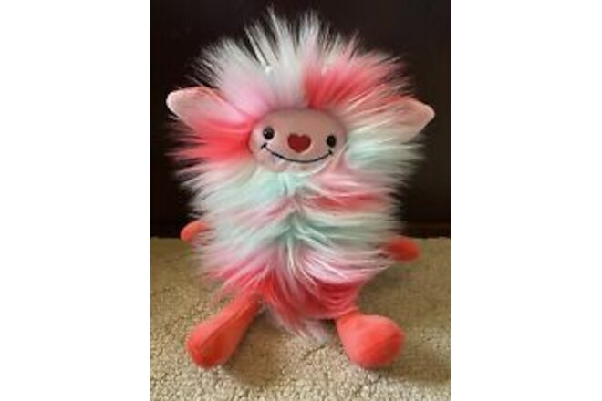 Aurora Valentine Luv Monsters BUGMOO Fuzzy Plush NWOT