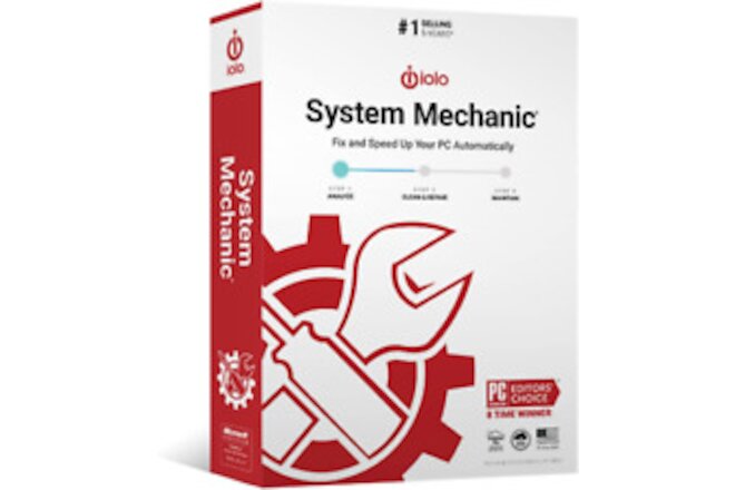 Iolo - System Mechanic, Fix & Speed Up Your PC Automatically With Award Winning