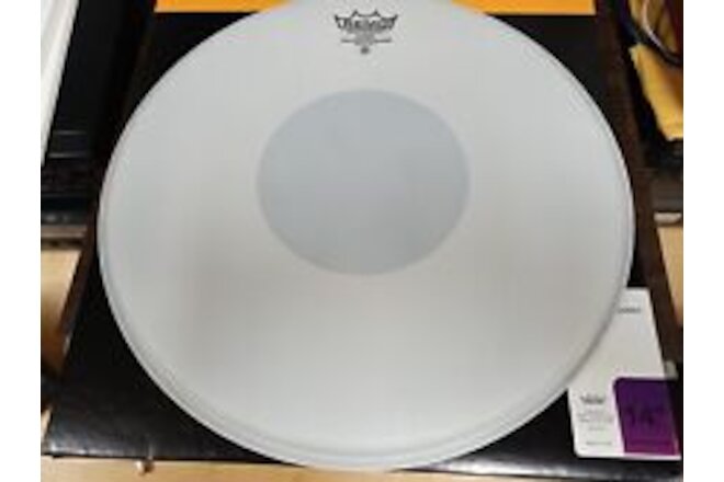 Remo CS-0114-10 14" Controlled Sound Coated Black Dot On Bottom Batter Drumhead