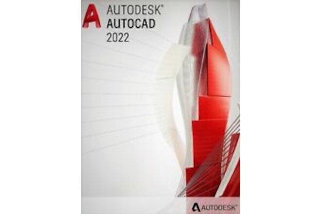 Autodesk AutoCAD 2022 - Full Disc Version / No Downloads