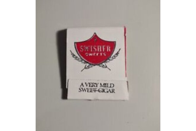 Vintage Swisher Sweets Cigars Full Unused Collectible Advertising Matchbook NOS