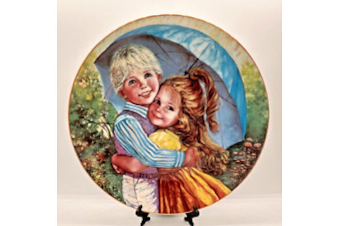 Vintage Side by Side "My Hero" Plate JoAnne Mix 1982 Piece Edition #674